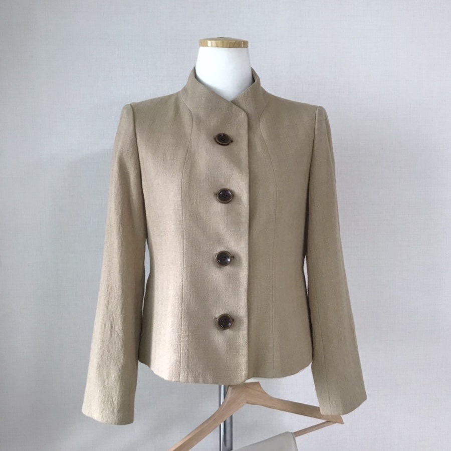 [일본] 단아한 베이지 자켓