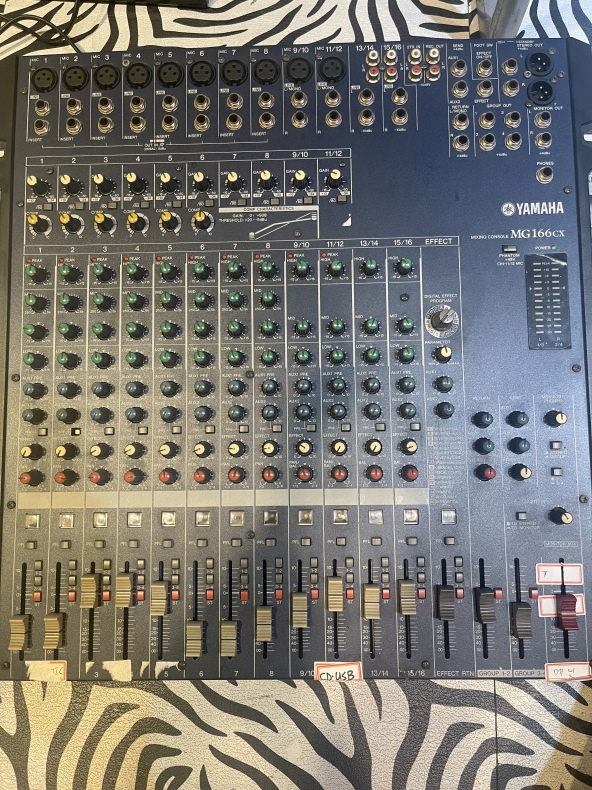 야마햐 MG166cx   믹서 고장 부품용 