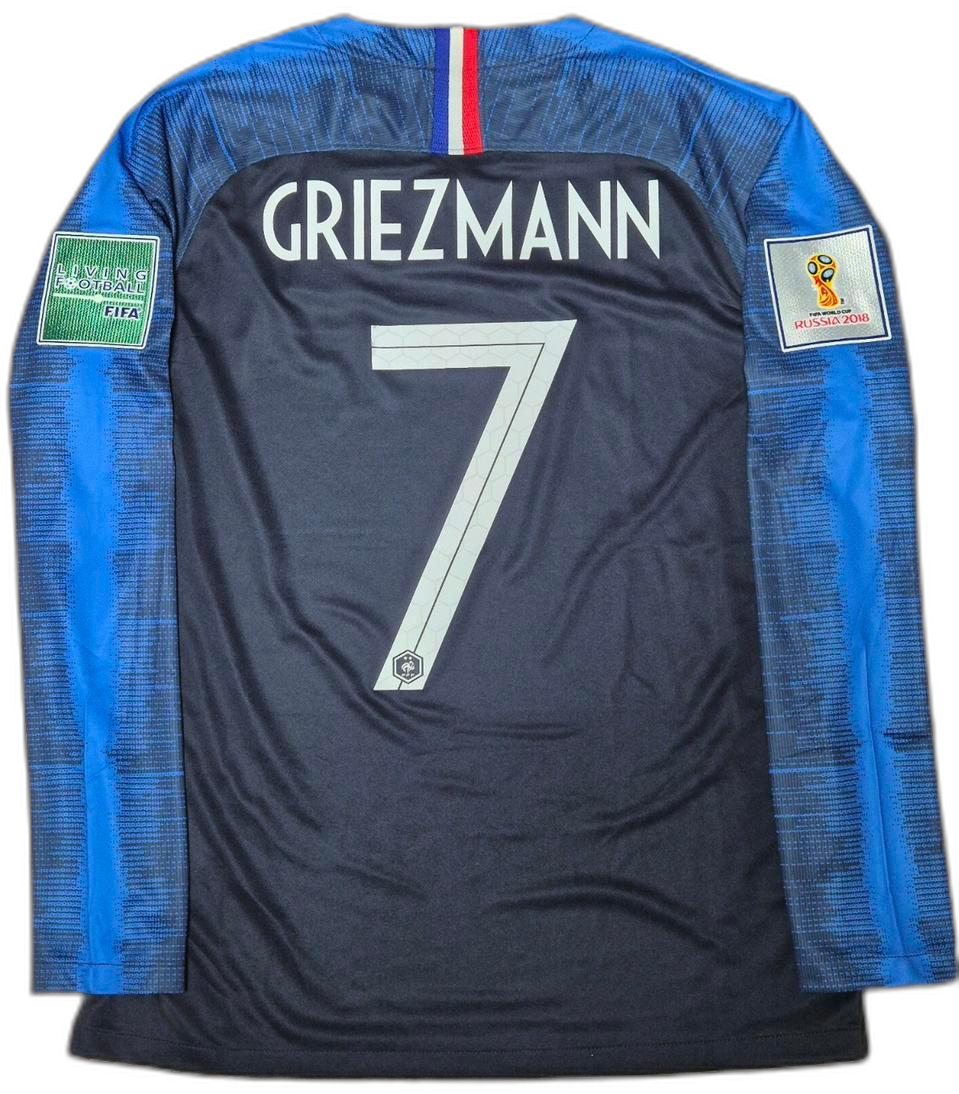 2018 프랑스 국대 그리즈만 긴팔유니폼 월드컵우승 패치 L사이즈