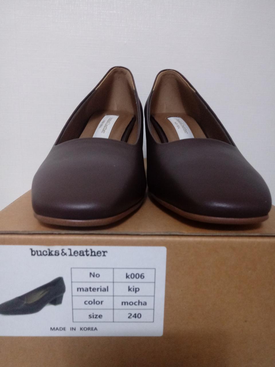 (천연소가죽/새상품)여성구두235~240/여자통굽구두/펌프스
