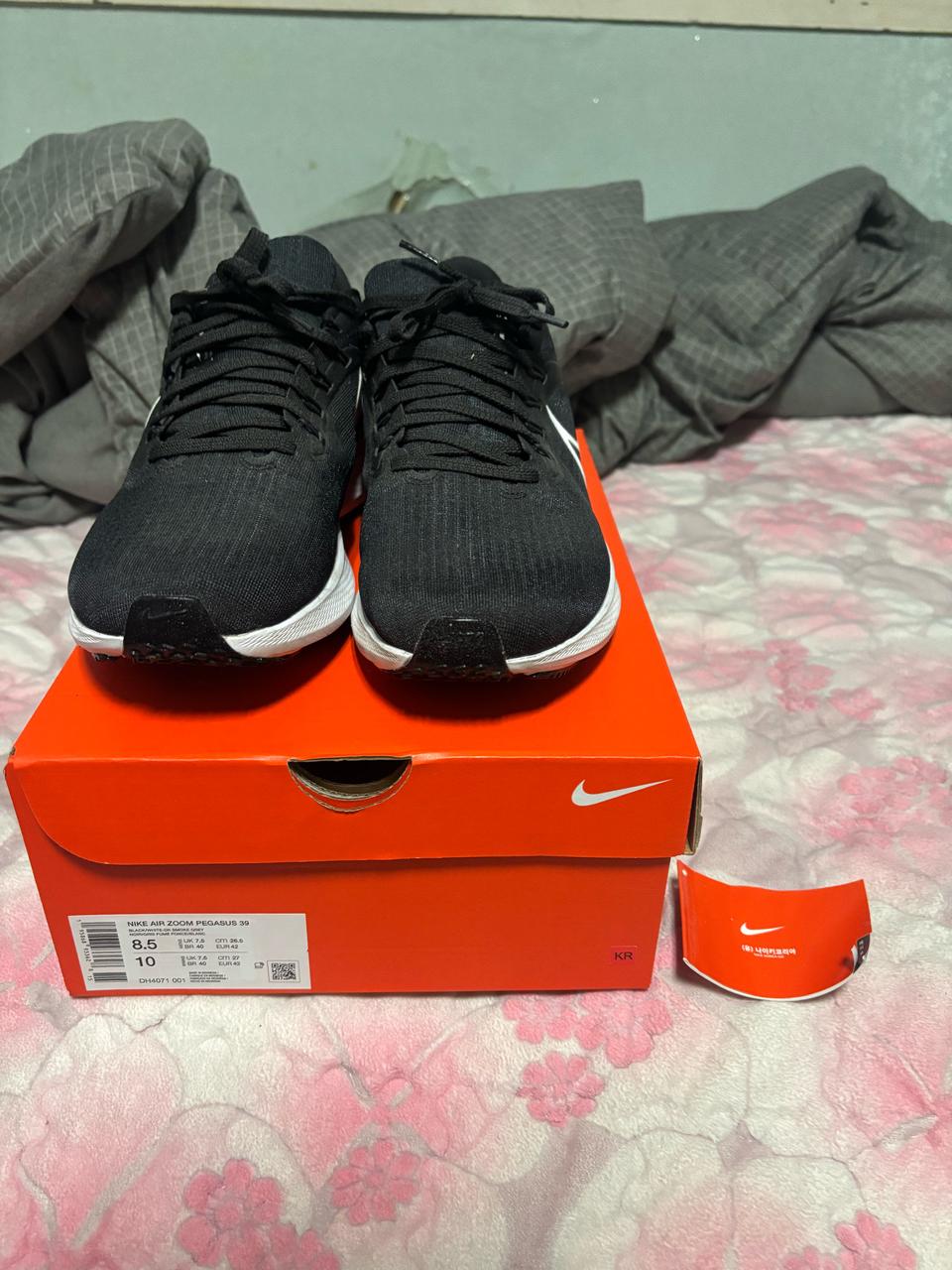 나이키 줌에어 페가수스39  265사이즈 실착1회 새상품 판매