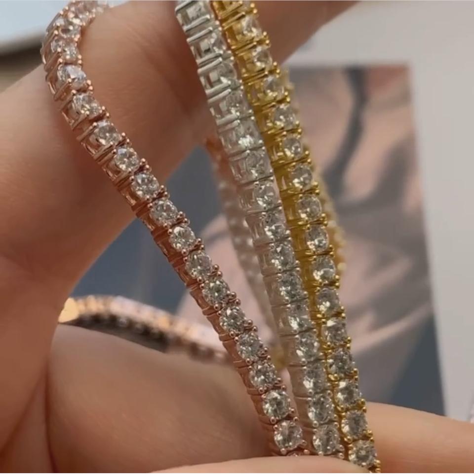 14k테니스목걸이