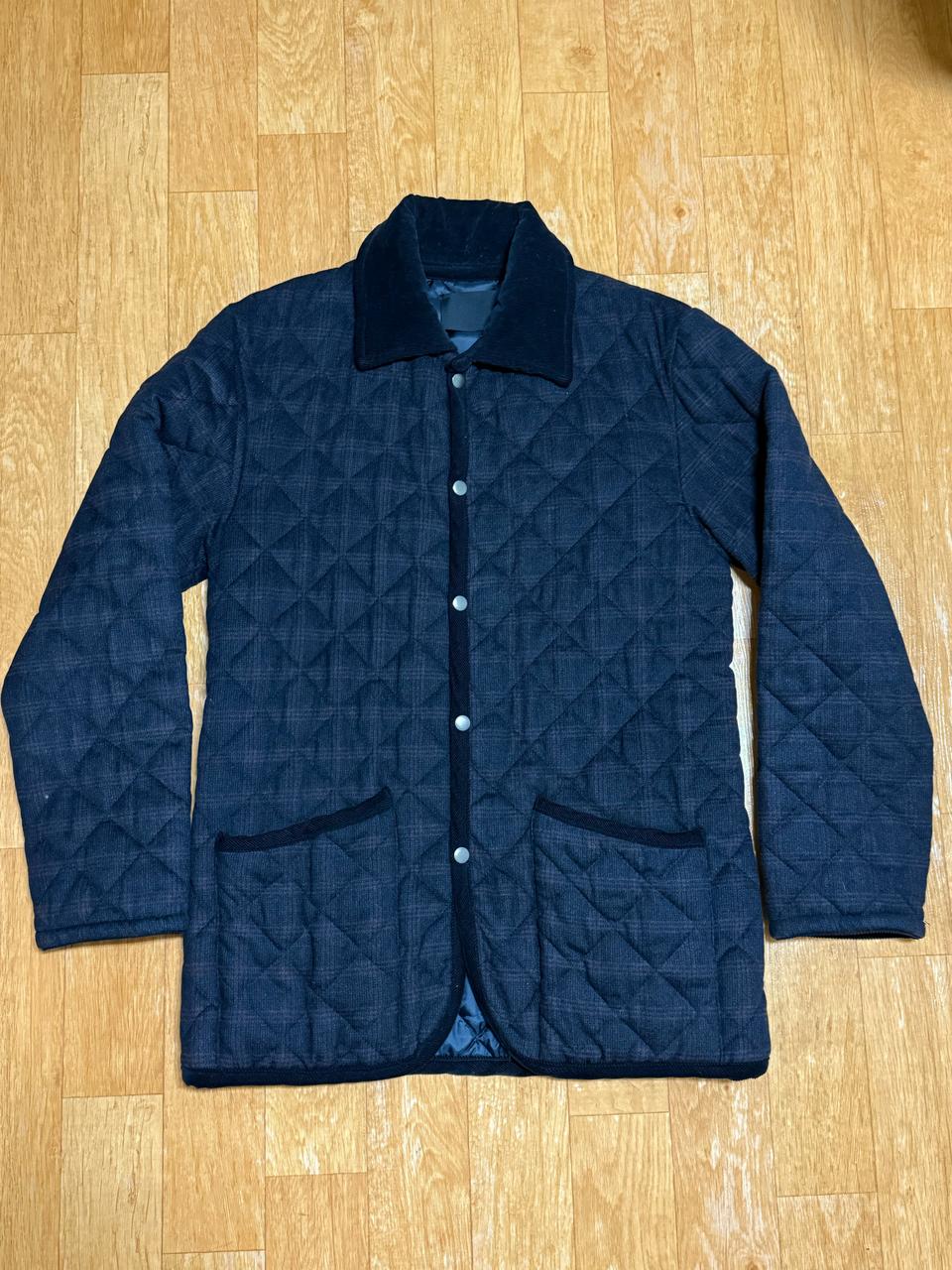 퀼팅 울 자켓 L
