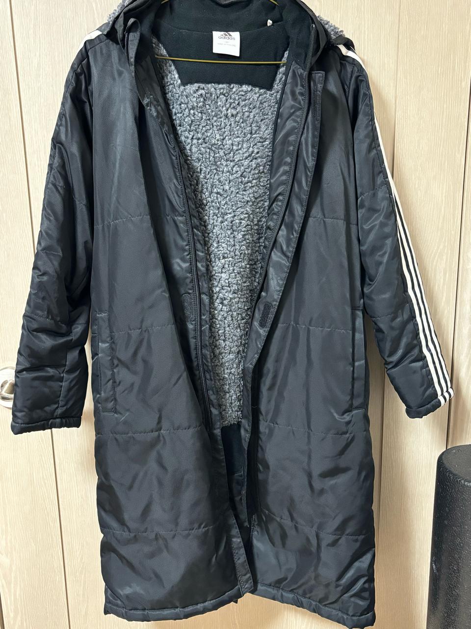 아디디스 주니어(160) 블랙 롱패딩