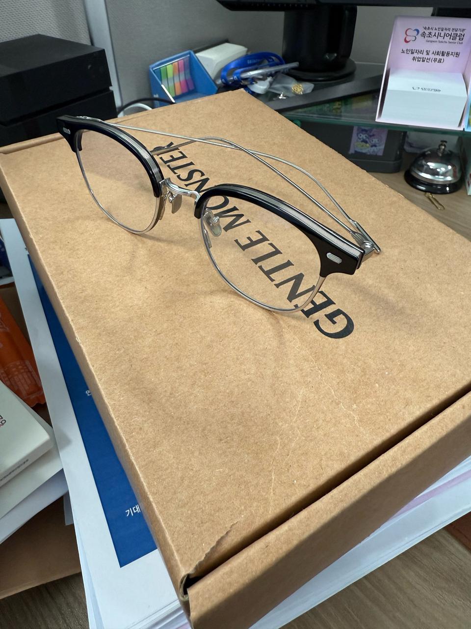 [단순개봉 새제품] 젠틀몬스터 알리오 x 01 블랙