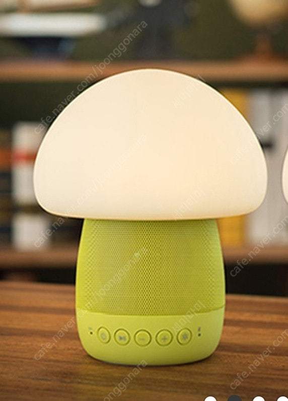 새상품-[정품]EMOI 머쉬룸 램프 겸용 말랑말랑 실리콘 블루투스 스피커