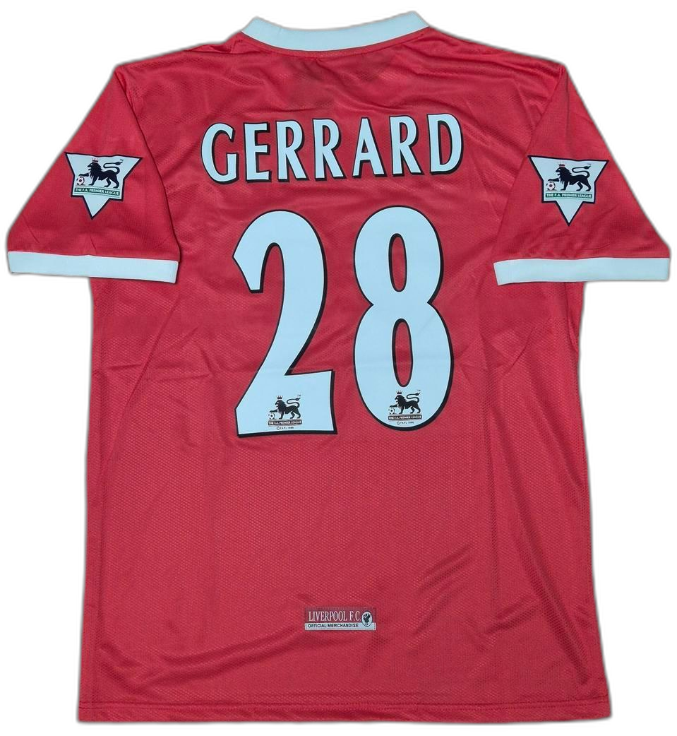 98-00 리버풀 데뷔 스티븐 제라드 유니폼 L사이즈