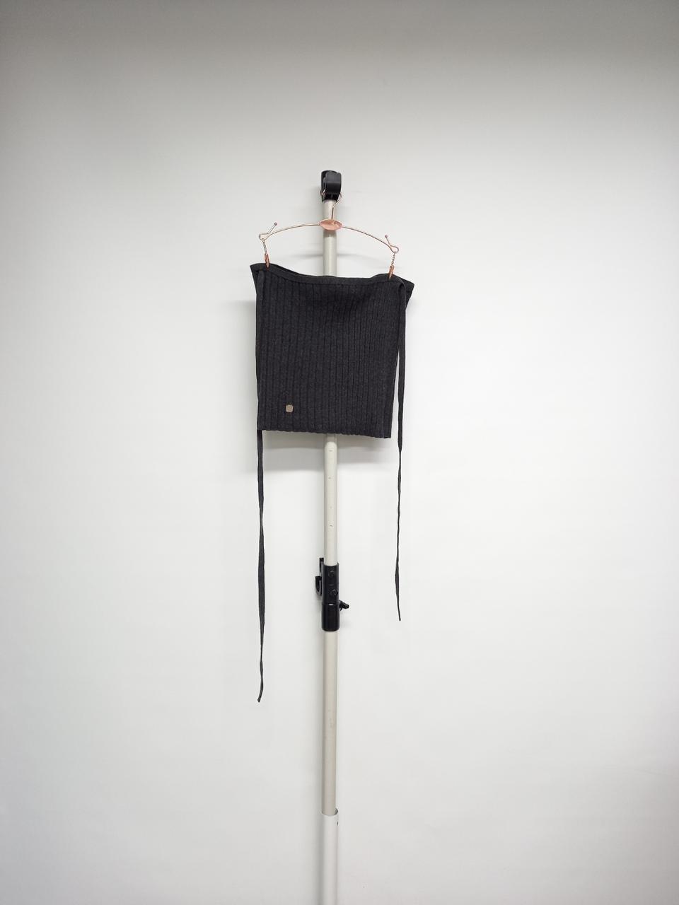 마뗑킴 발레코어 니트 랩 스커트 M