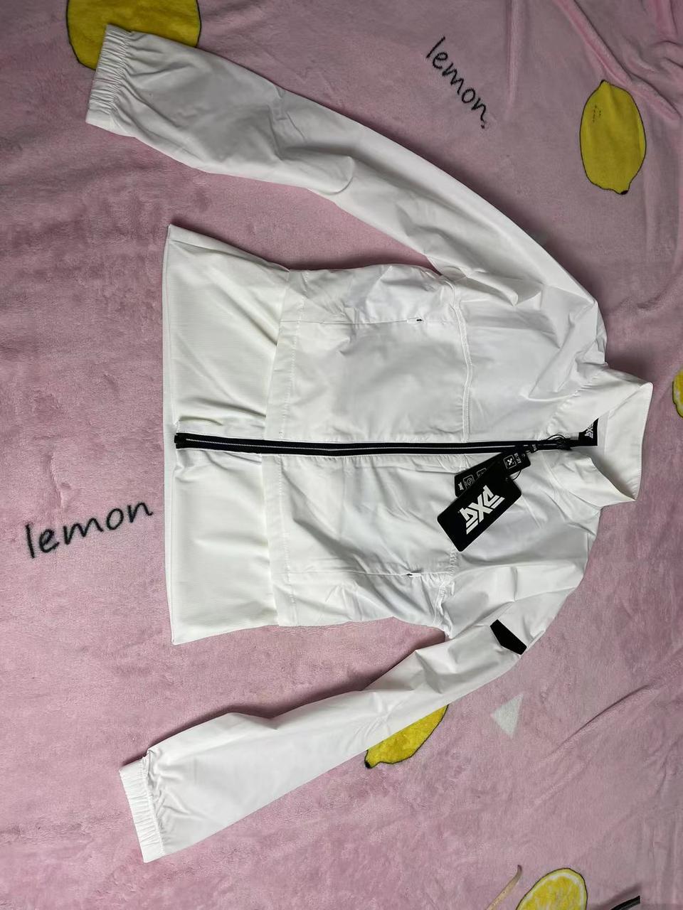 PXG 여성 아노락 바람막이 점퍼 화이트 M사이즈(66)