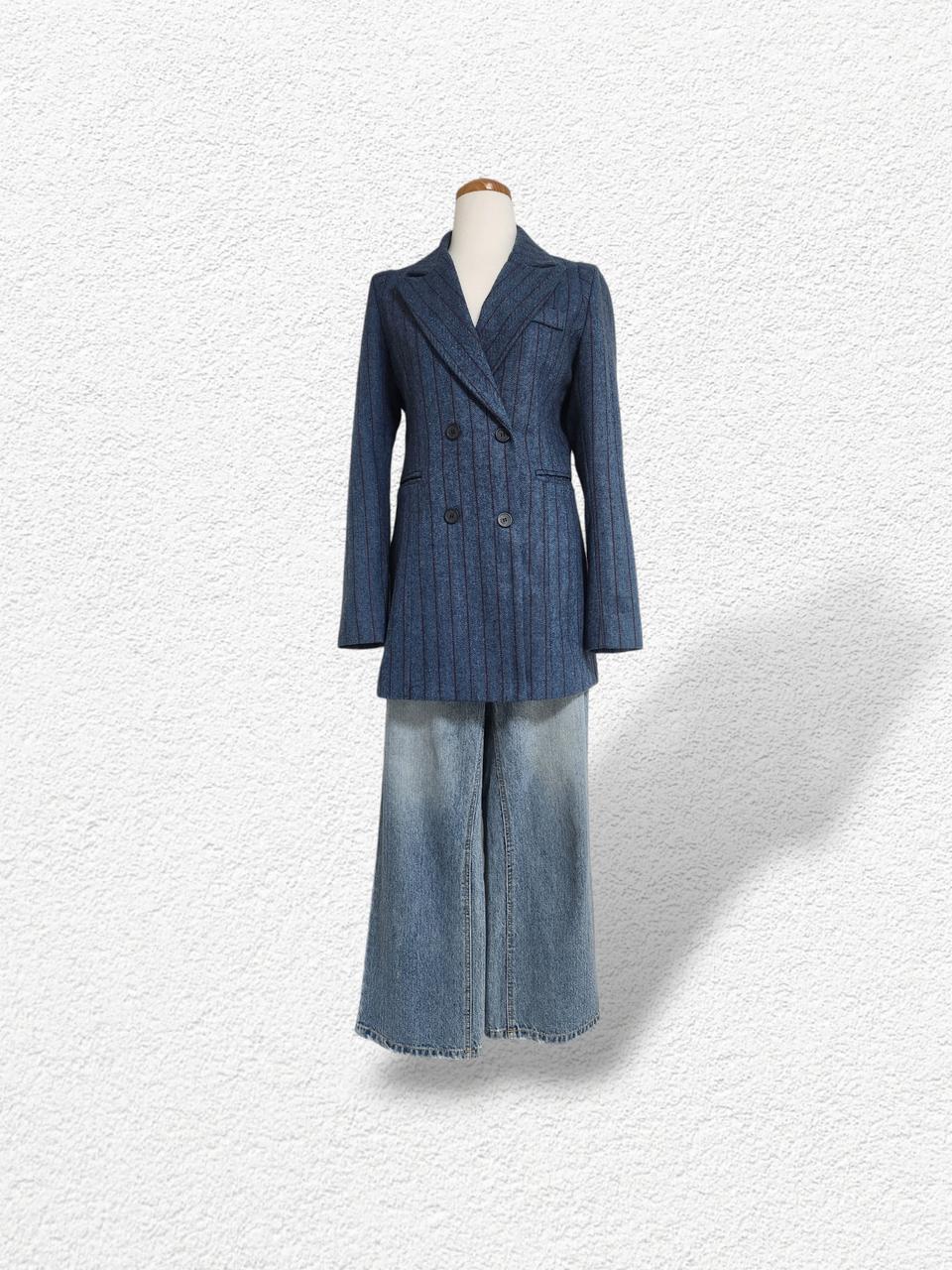 스트라이프기본자켓 55