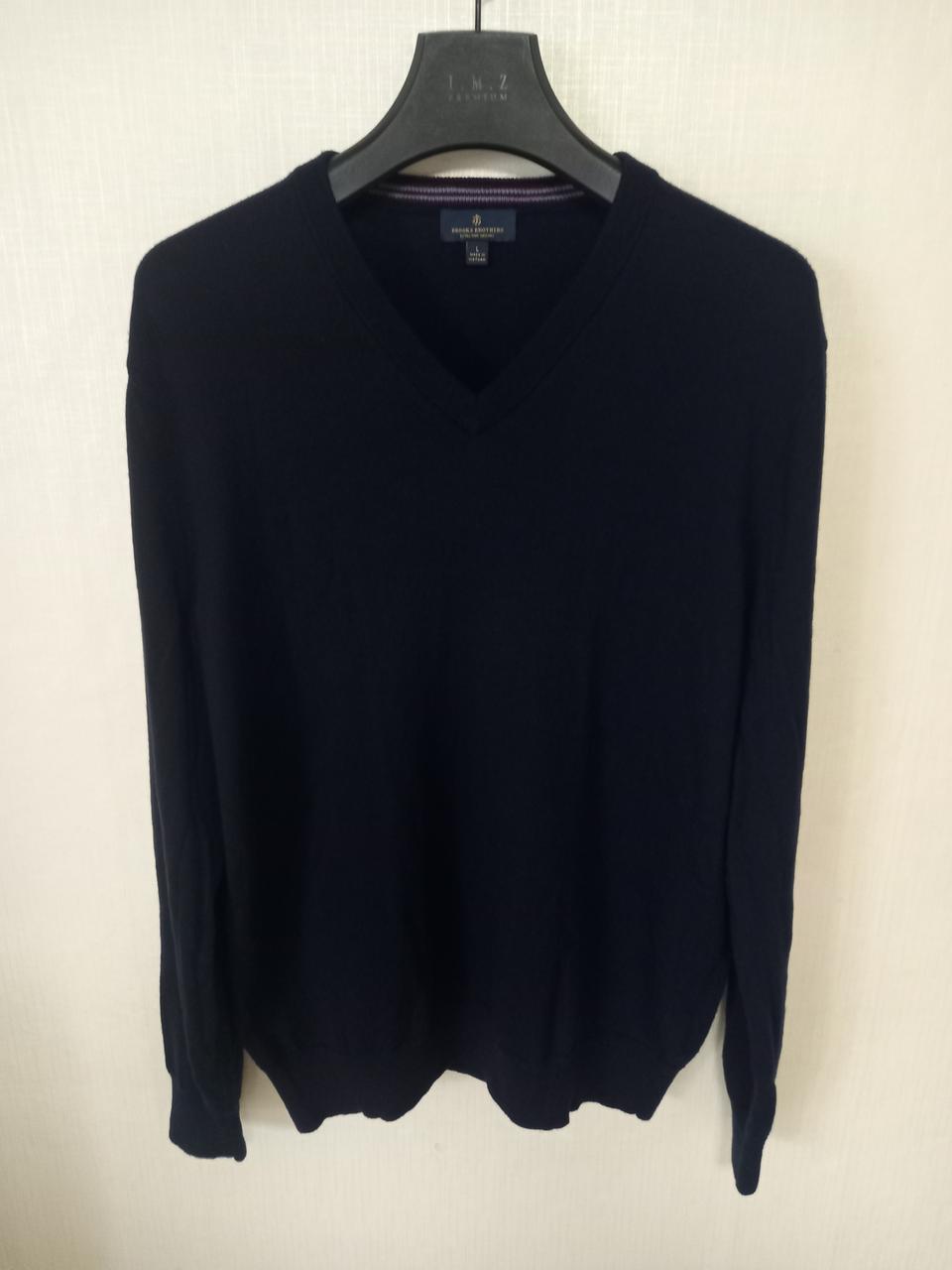 브룩스브라더스 메리노울 브이넥 100~105  [미사용]