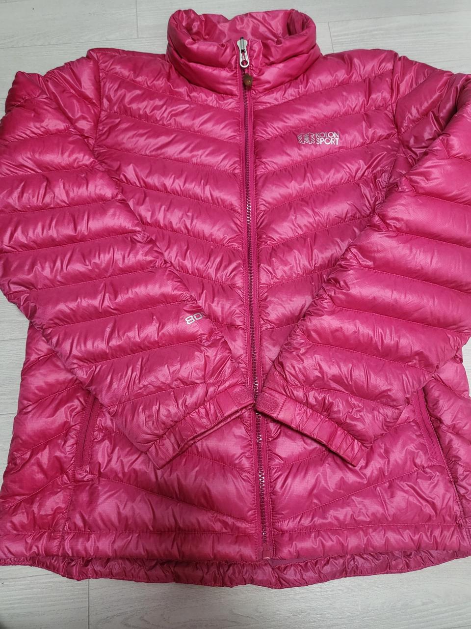 코오롱 경량 구스다운 패딩 95