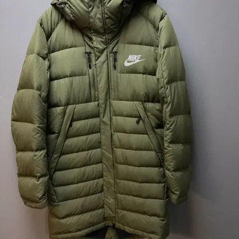 나이키 퀼팅 오리털 패딩
