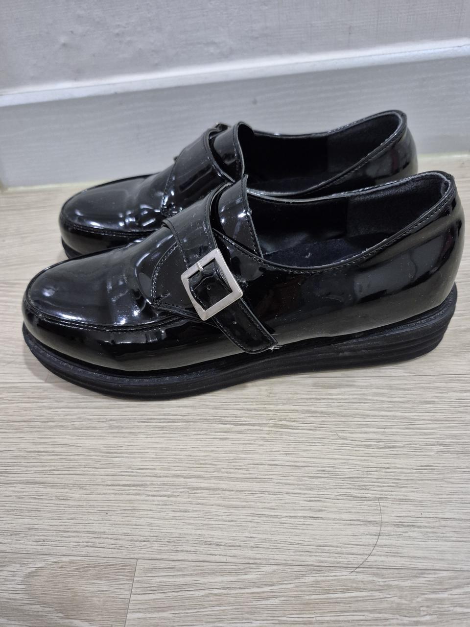 블랙에라멜슈즈250