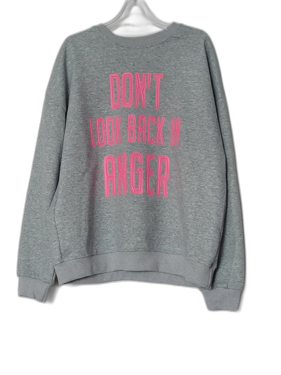 그레이 맨투맨 티셔츠