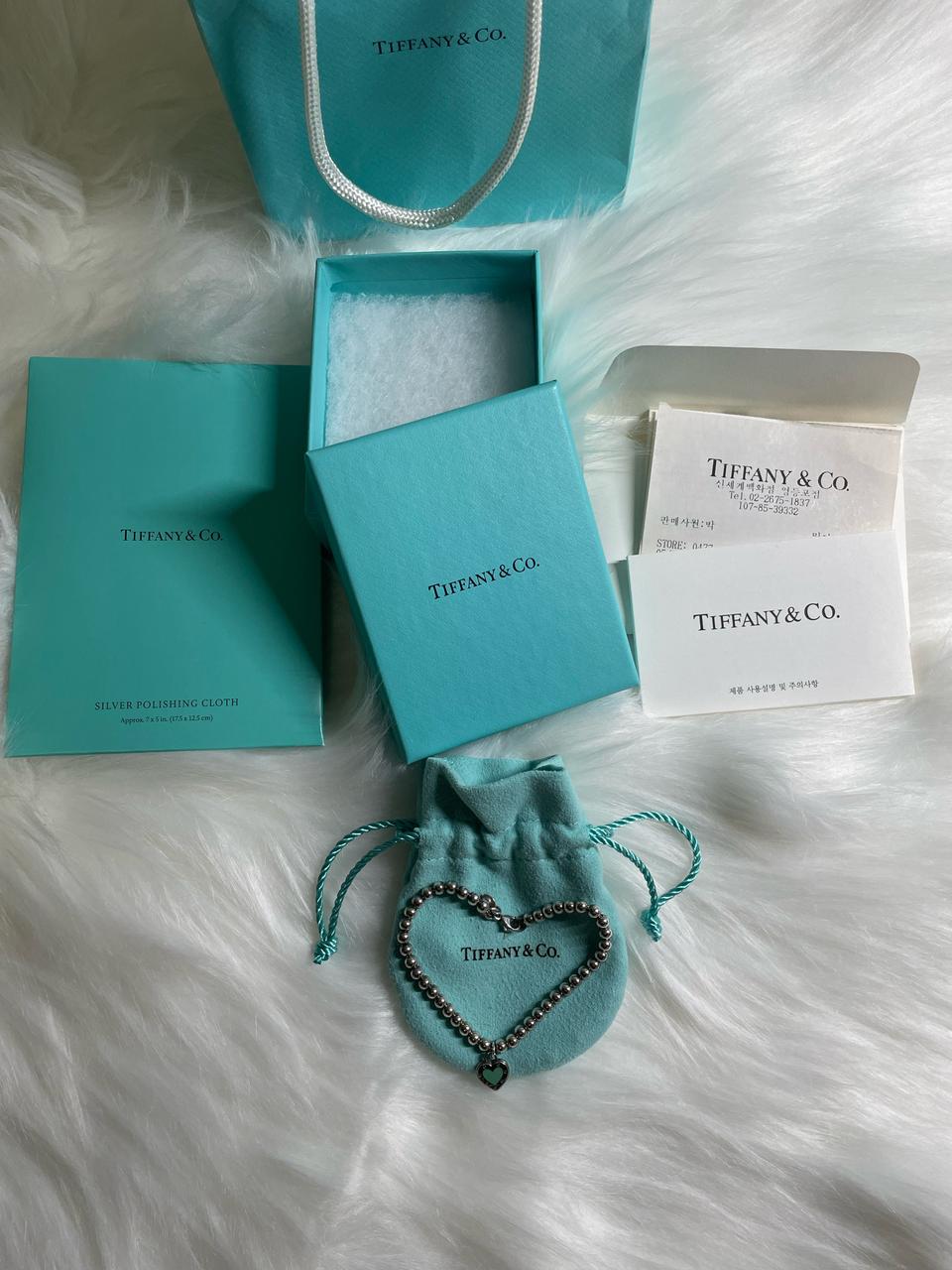 (풀구성/S)티파니앤코 리턴투티파니 하트 팔찌