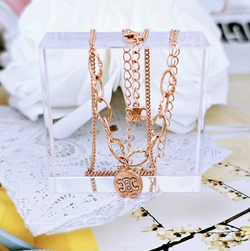 18k 언발 목걸이