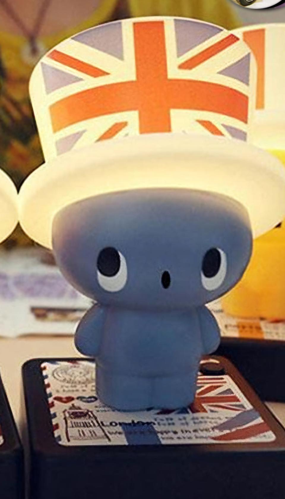 새상품-정품  영국 국기 모자 꼬마 USB CAP LAMP
