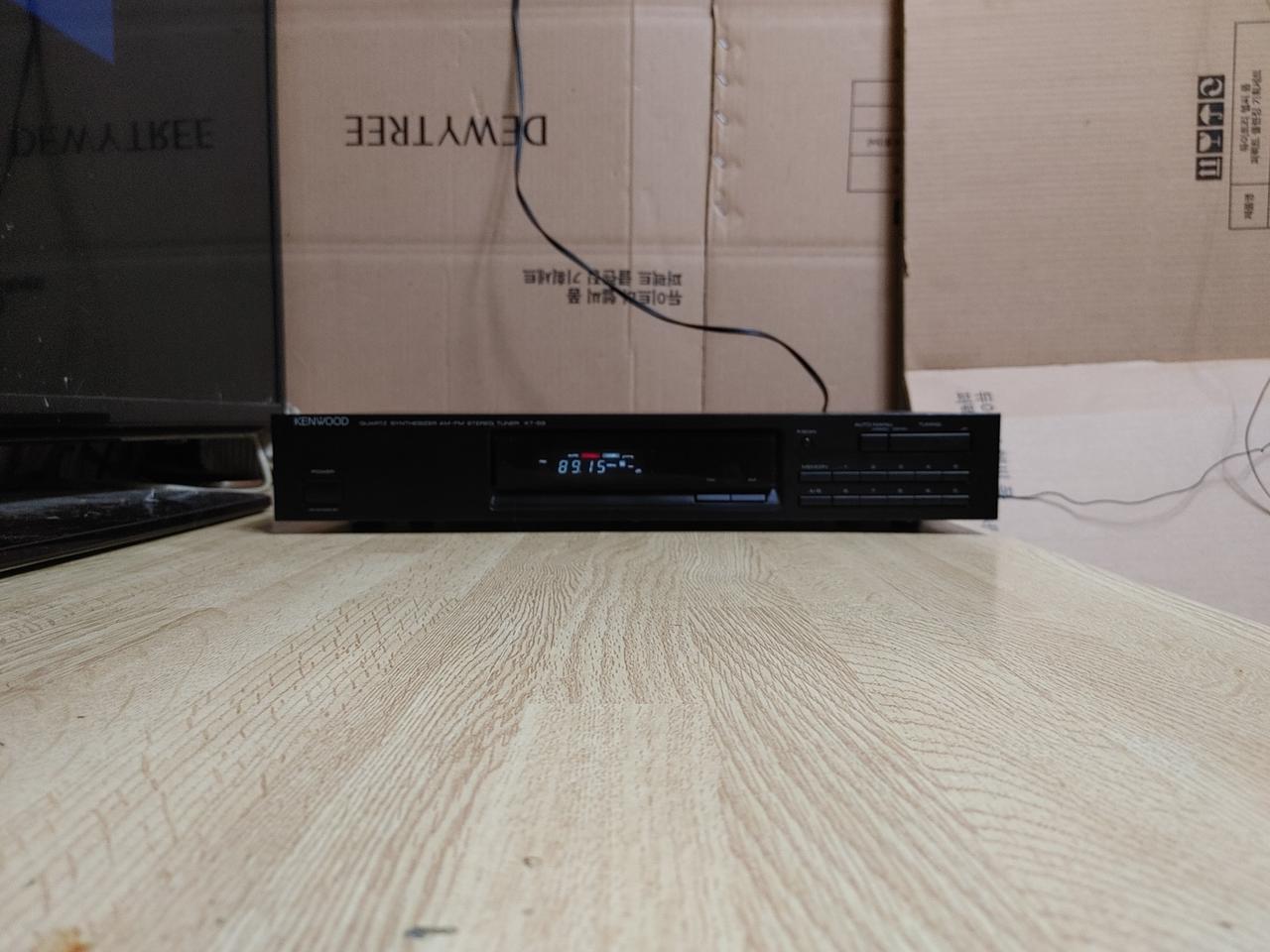 KENWOOD 켄우드 튜너 KT 59 (오디오 앰프 음향기기.음향플레이어