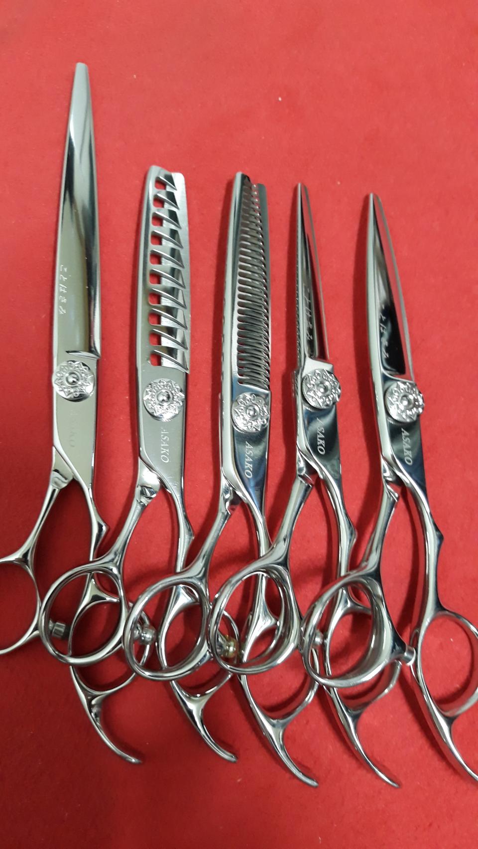 미용가위 5개 65만원 새가위 파격가 판매