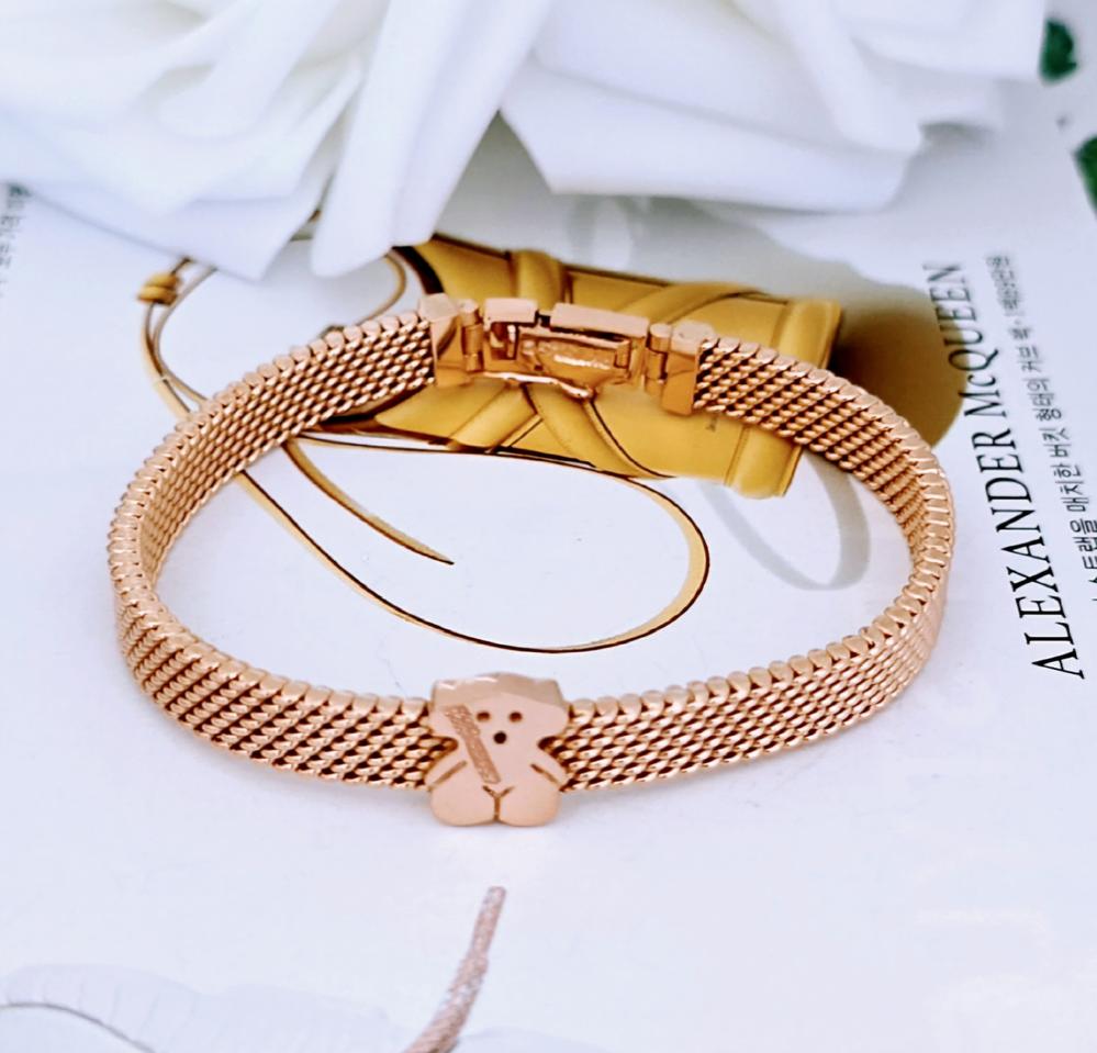 18k 테디베어 팔찌