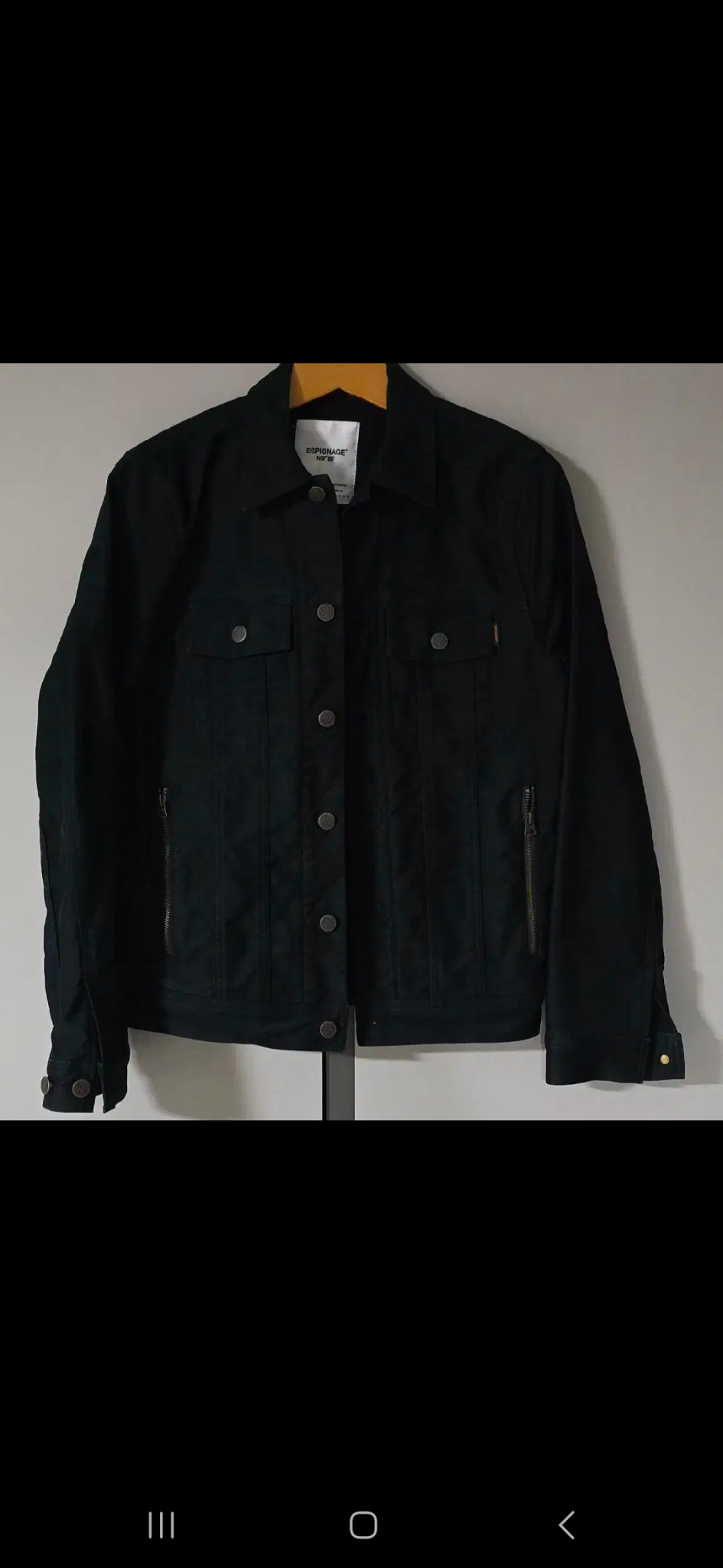 에스피오나지 남자 자켓 싸이즈95