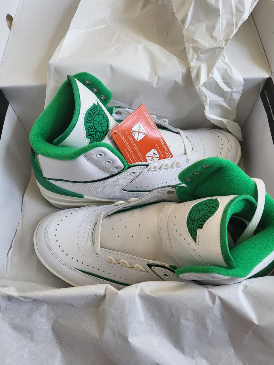 (새상품)나이키 에어조던2 레트로 럭키그린