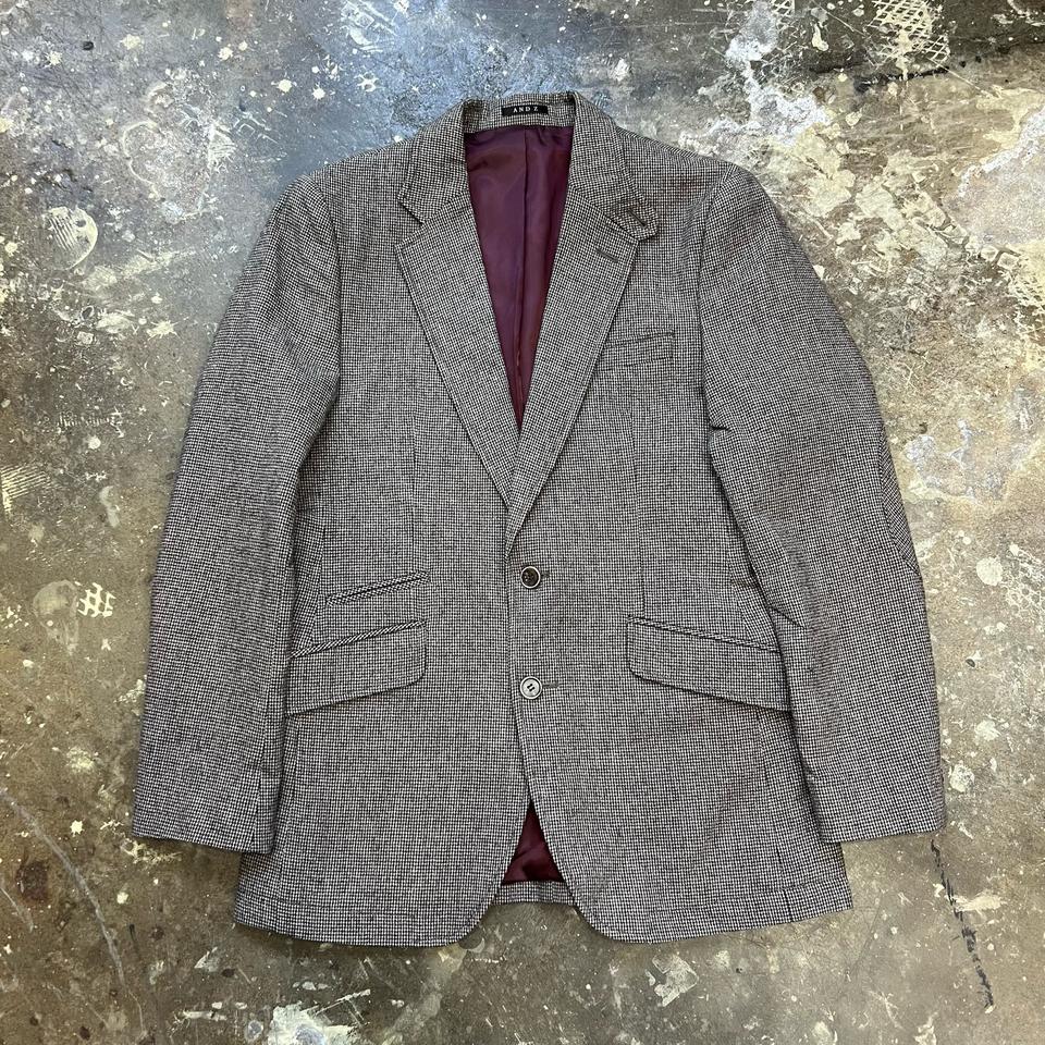 95) 지오지아 앤드지 하운드투스 체크 자켓 블레이져 마이