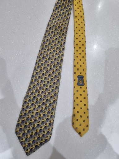 베르사체 정품 그레카 실크 넥타이