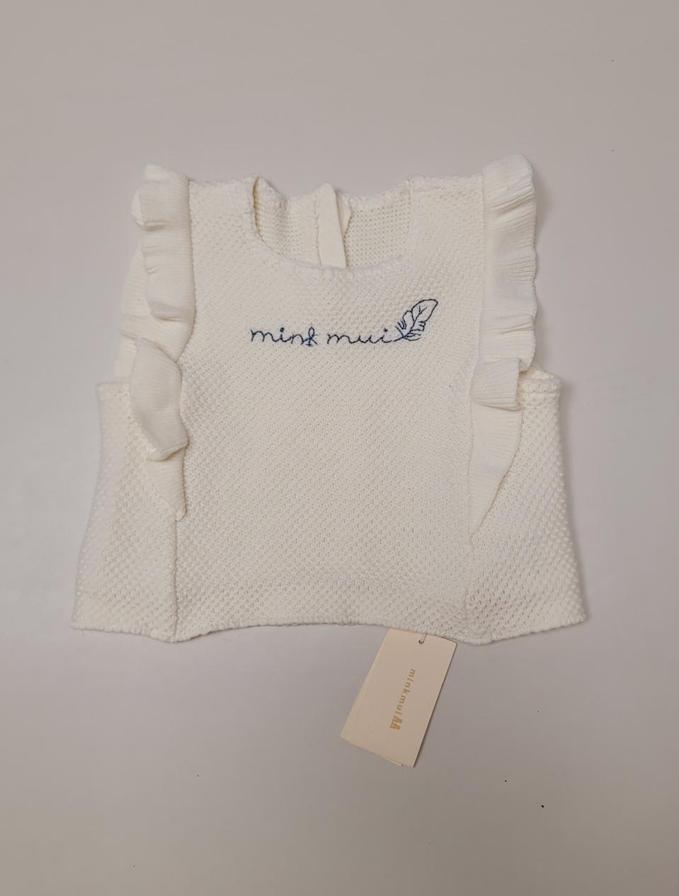 밍크뮤니트조끼(새상품)