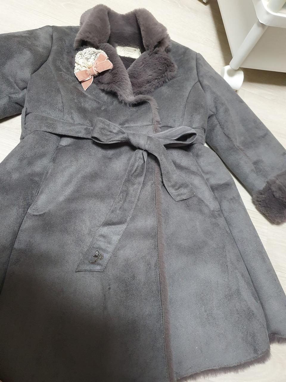 페리미츠 여아 인조무스탕 110사이즈