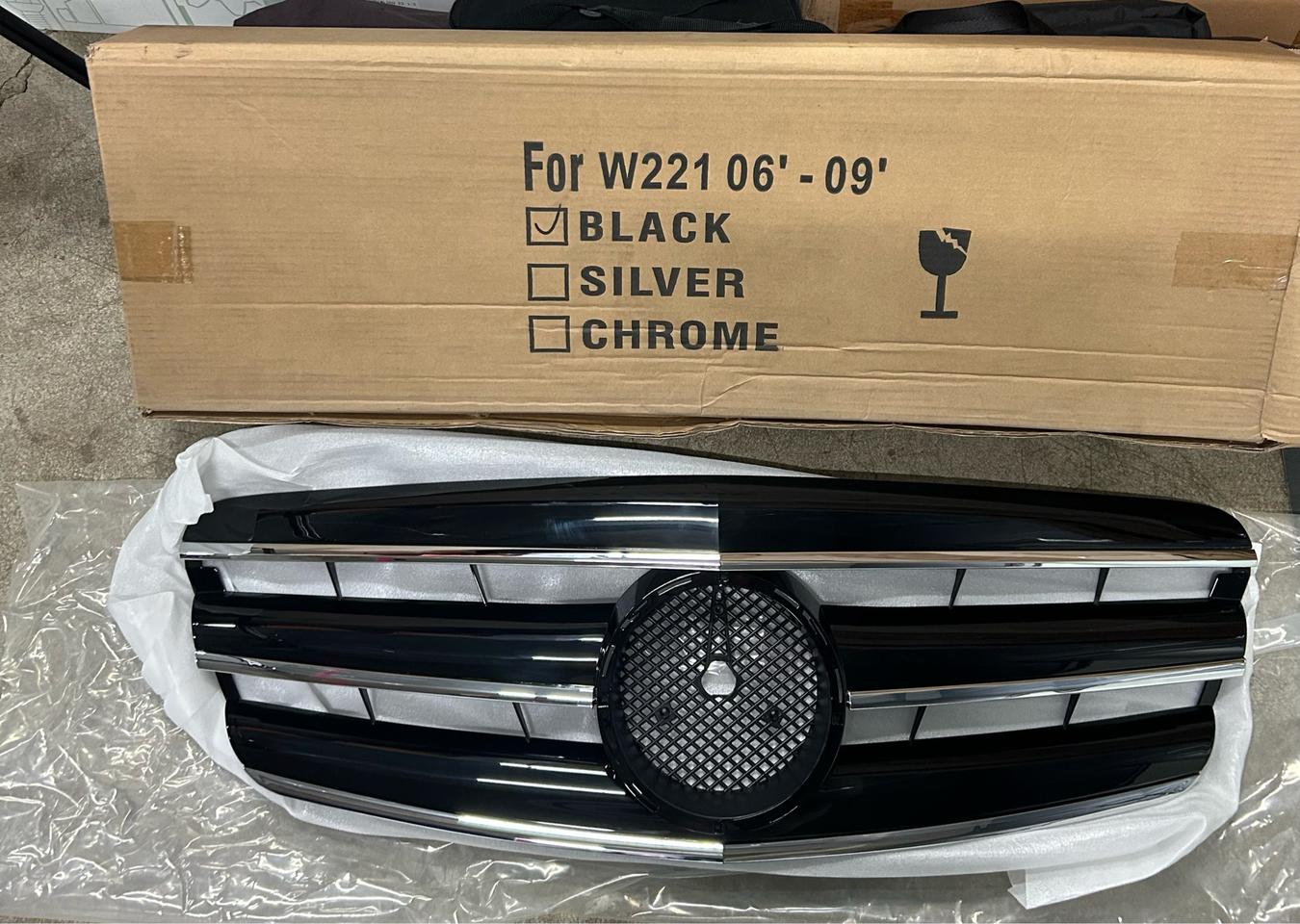 벤츠 w221 06-09년식 신품 그릴 팝니다