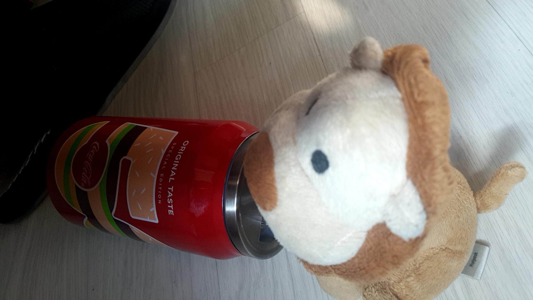 쪼꼬미 귀요미핏 미니미사자인형과 맥도코카 콜라보50주년 캔텀블러 일괄판매