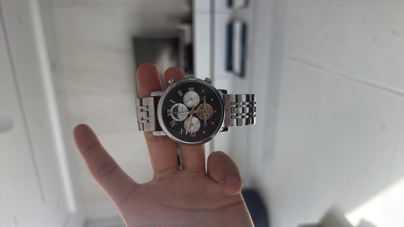 크로노스 오토매틱 남성시계