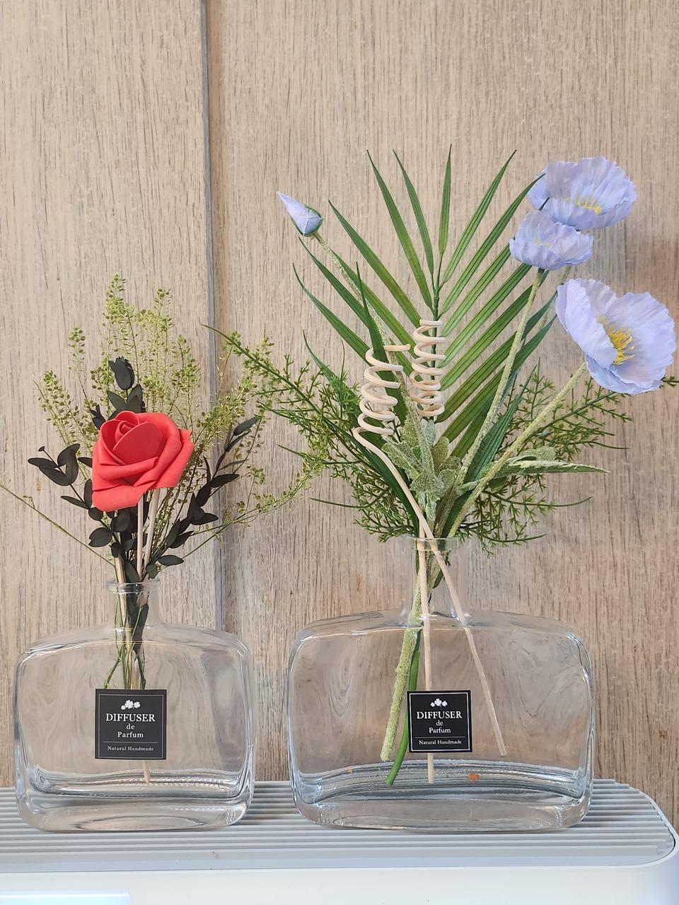 디퓨져 대용량 2000ml+조화+용기+스틱막대