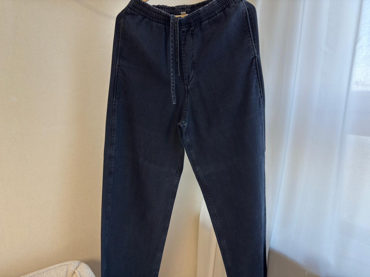 COS 코스 남성 와이드 밴딩 팬츠 데님