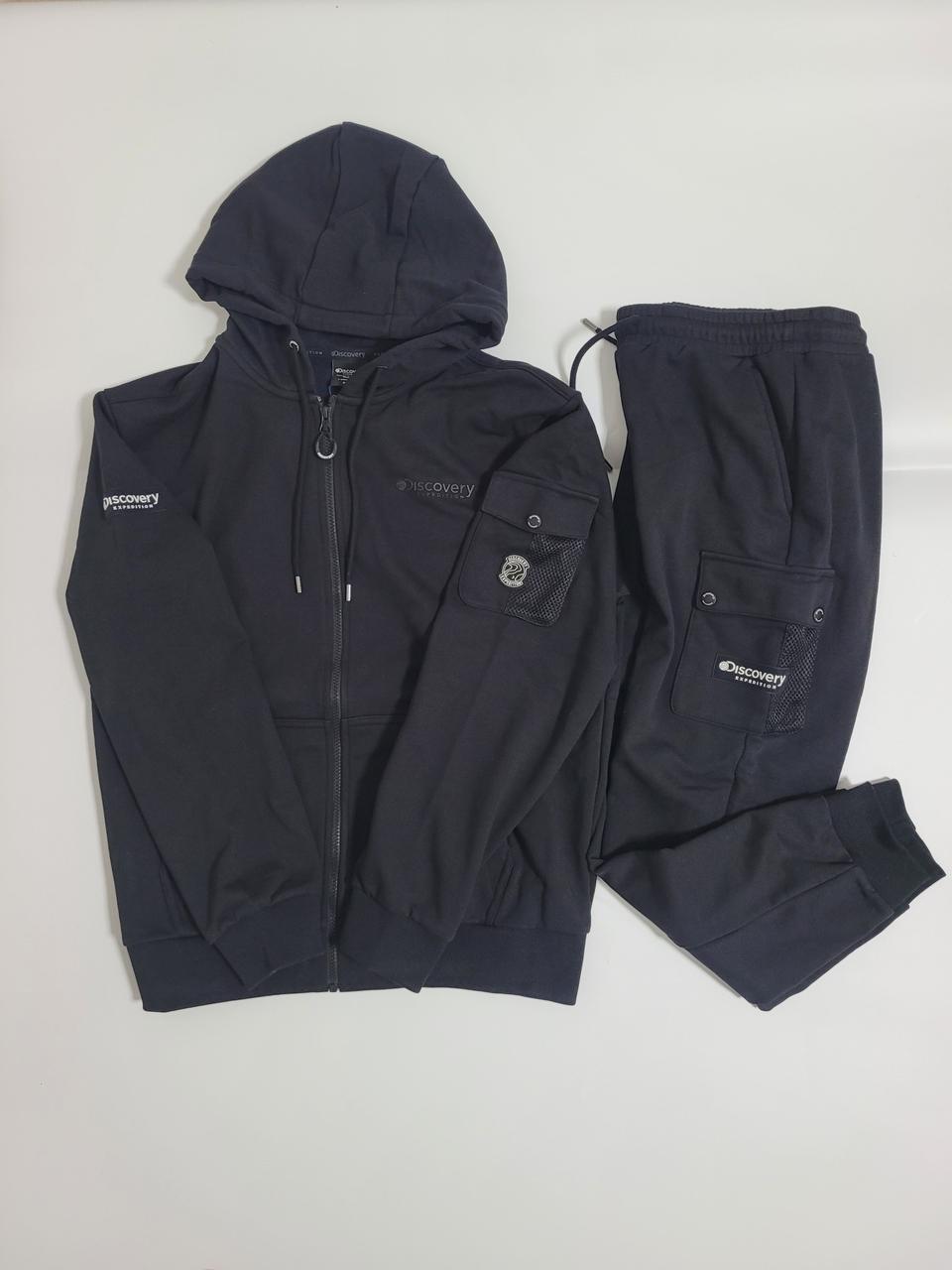 새상품)디스커버리(3색)남자 트레이닝복세트 M~XL 밴딩팬츠 후드자켓