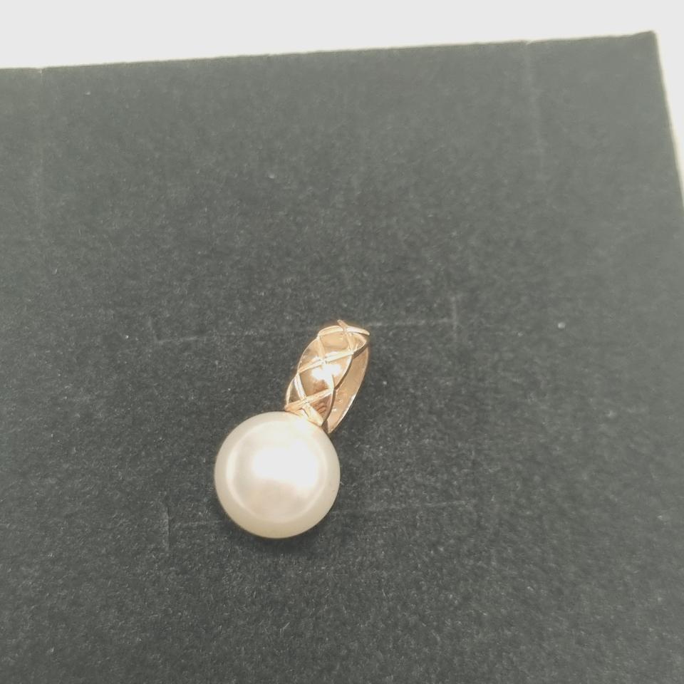 14k진주 포인트 펜던트 새상품