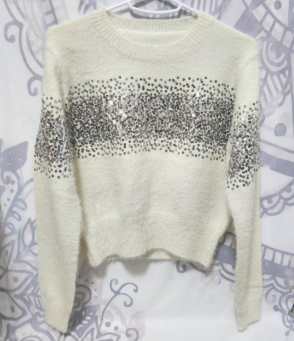 스팽글 포인트니트(새상품)