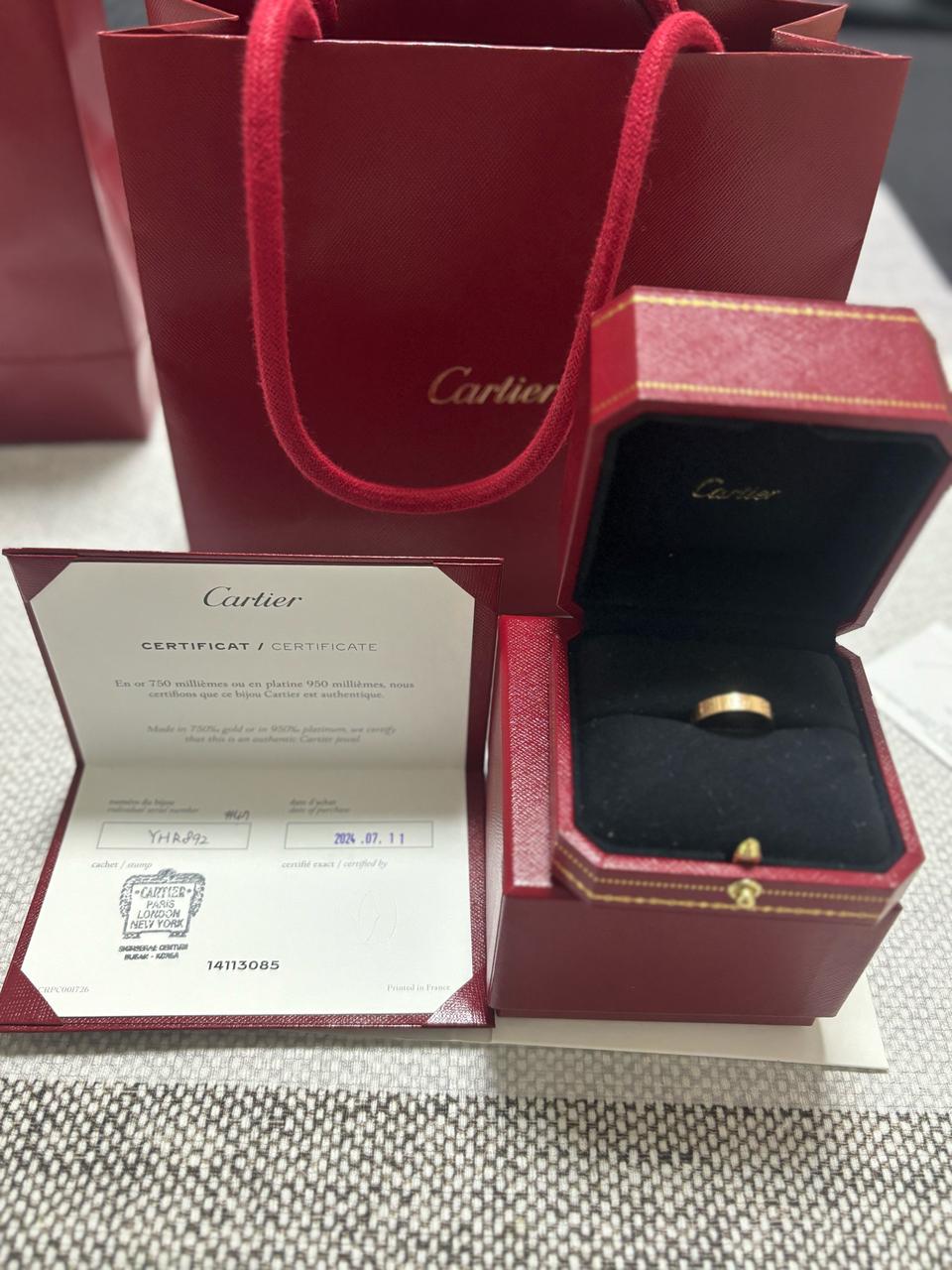 까르띠에 러브 링 반지