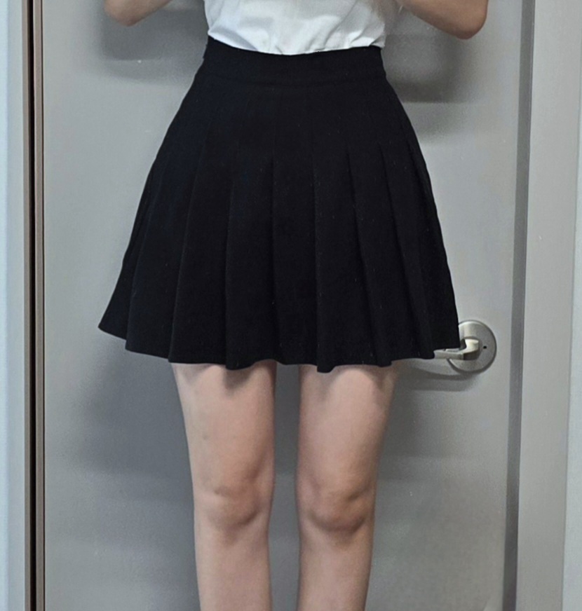 플리츠 스커트 테니스스커트 주름치마 미니스커트 S사이즈