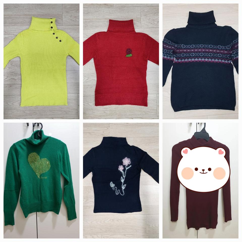 목폴라스웨터 85사이즈-가격 다다릅니다