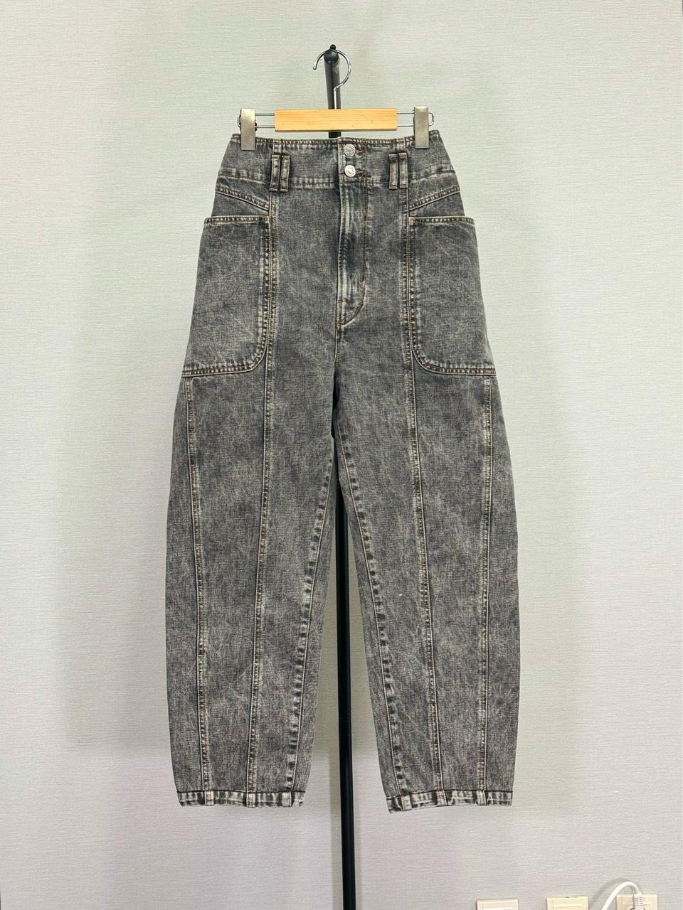 이자벨마랑 에뚜알 하이웨스트 데님팬츠