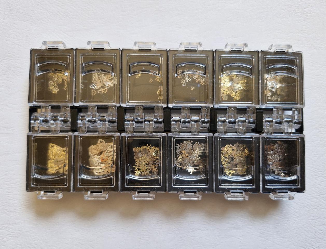 네일아트 스톤, 파츠