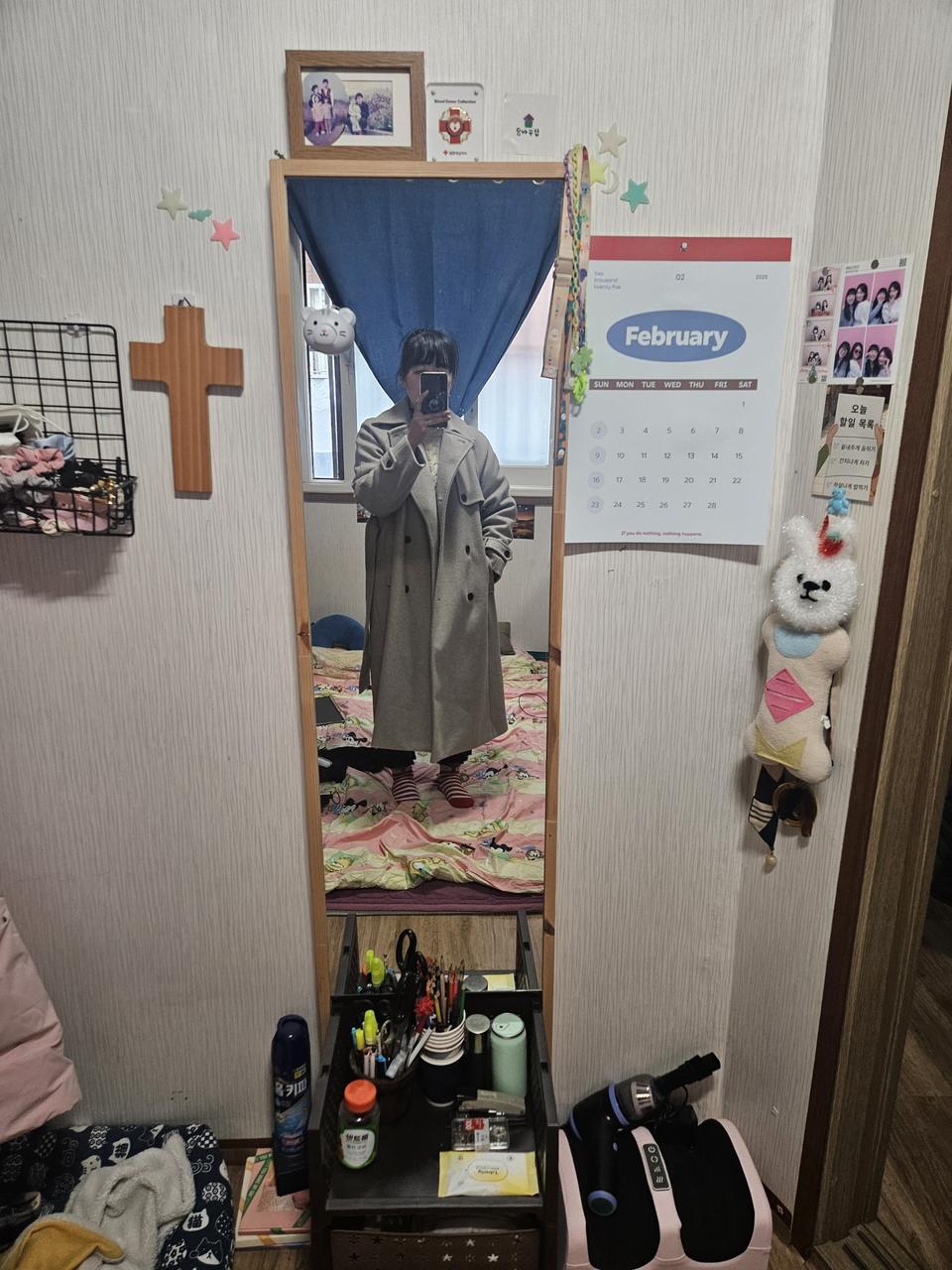 스파오 코트 팝니다