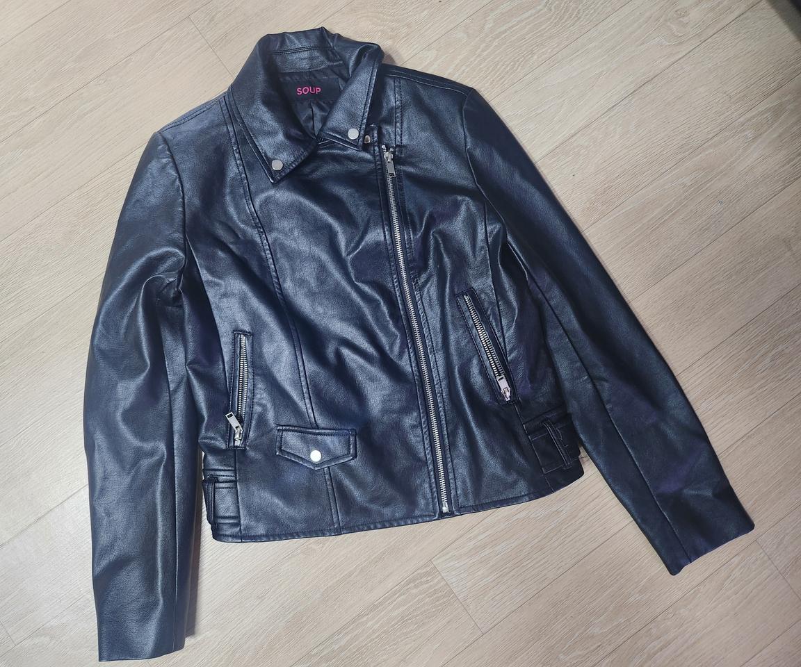 SOUP 가죽자켓 90