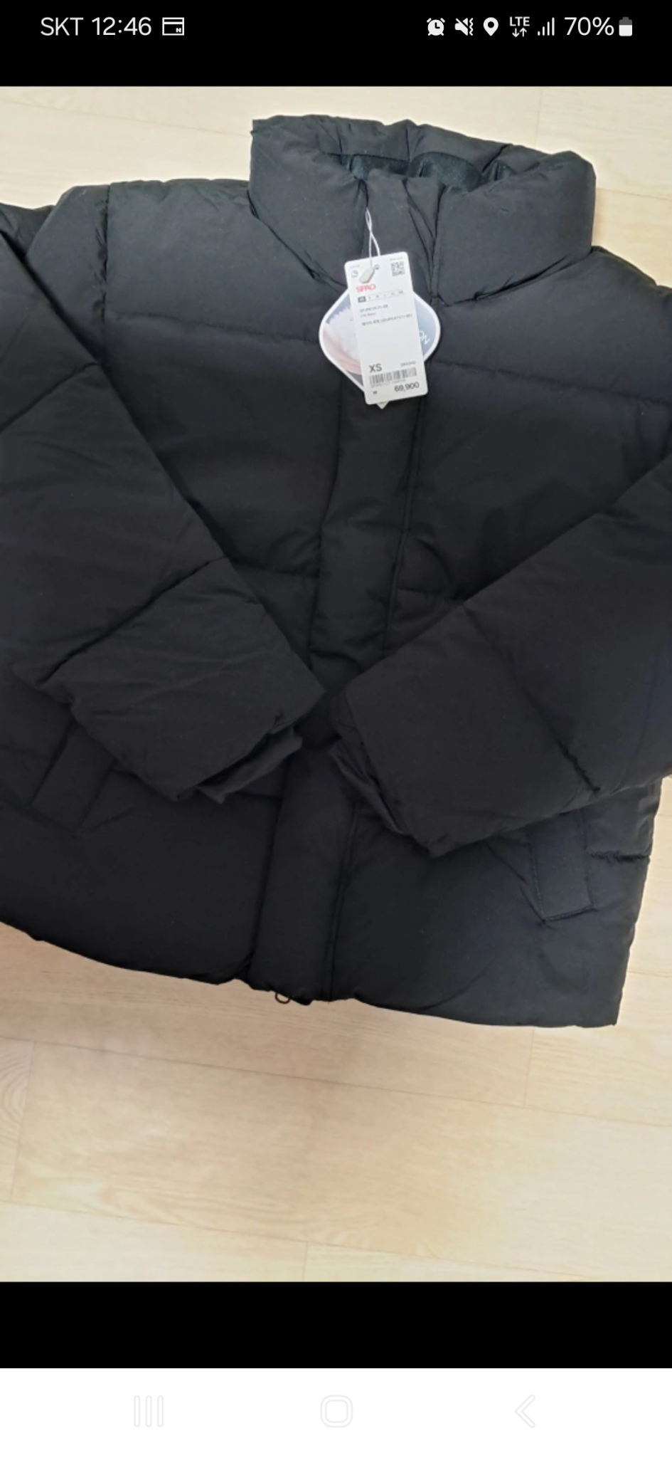 스파오 베이직 푸퍼 팝니다