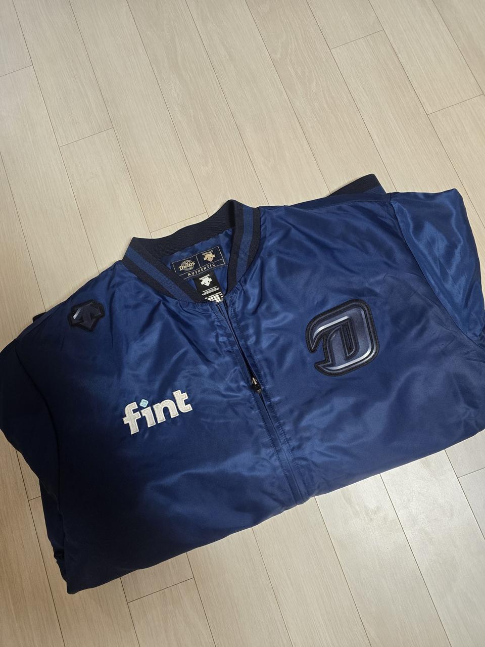 데상트 nc다이노스 어센틱 야구잠바 115