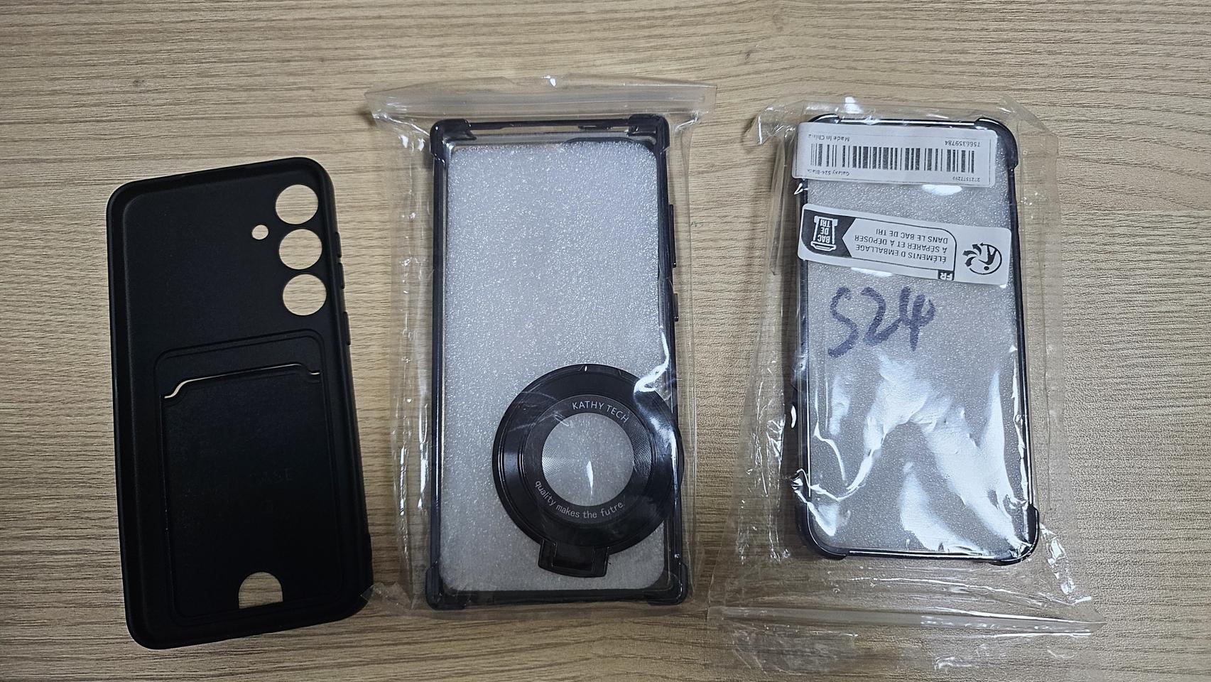 S24플러스,S24울트라,S24-케이스(블랙,3개)