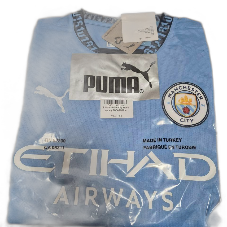 24 25 맨시티 유니폼 택 붙은 미개봉 새 제품